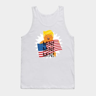 Angry Baby Trump Sore Election Loser Tank Top